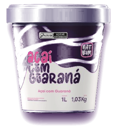 Açaí com Guaraná 1L
