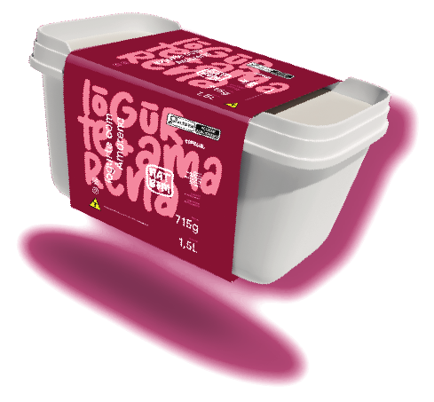 Iogurte Grego com Frutas Vermelhas
