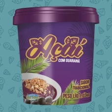 Pote 1 Litro Açai com Guaraná