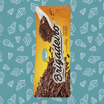 Picolé Sabor Brigadeiro